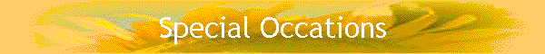 Special Occations